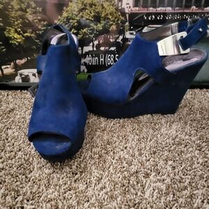 Blue wedges